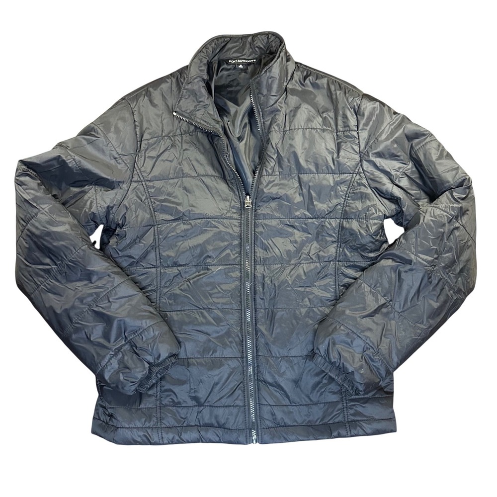 Black Port Authority Puffer Jacket Size Medium